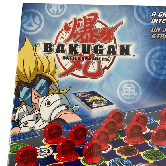 Bakugan Brawl Board Game 2008 Spin Master Sega Toys NIB Factory Sealed - Picture 6 of 12